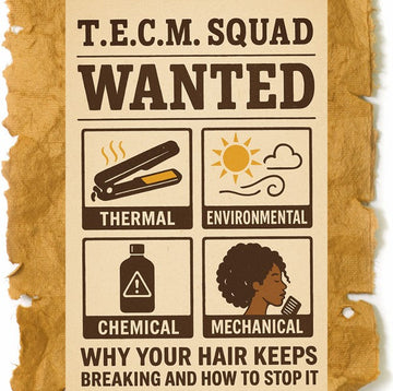 "The 4 Sneaky Culprits Behind Your Hair Breakage 👀"
