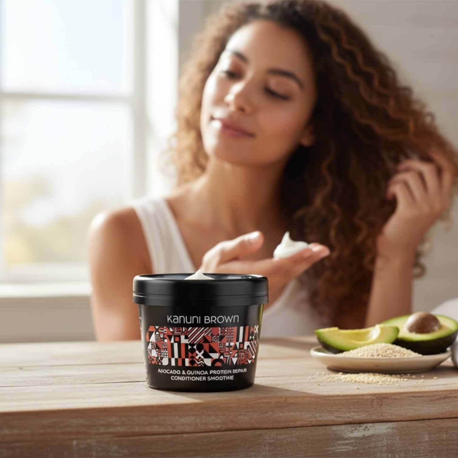 Avocado and Quinoa Protein Repair Conditioner Smoothie (aka 